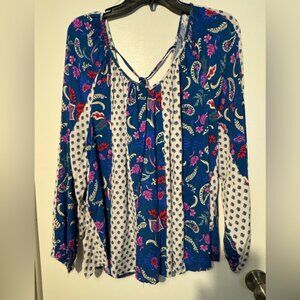 Women’s Andree By Unit Boutique Top- Long Sleeve- EUC